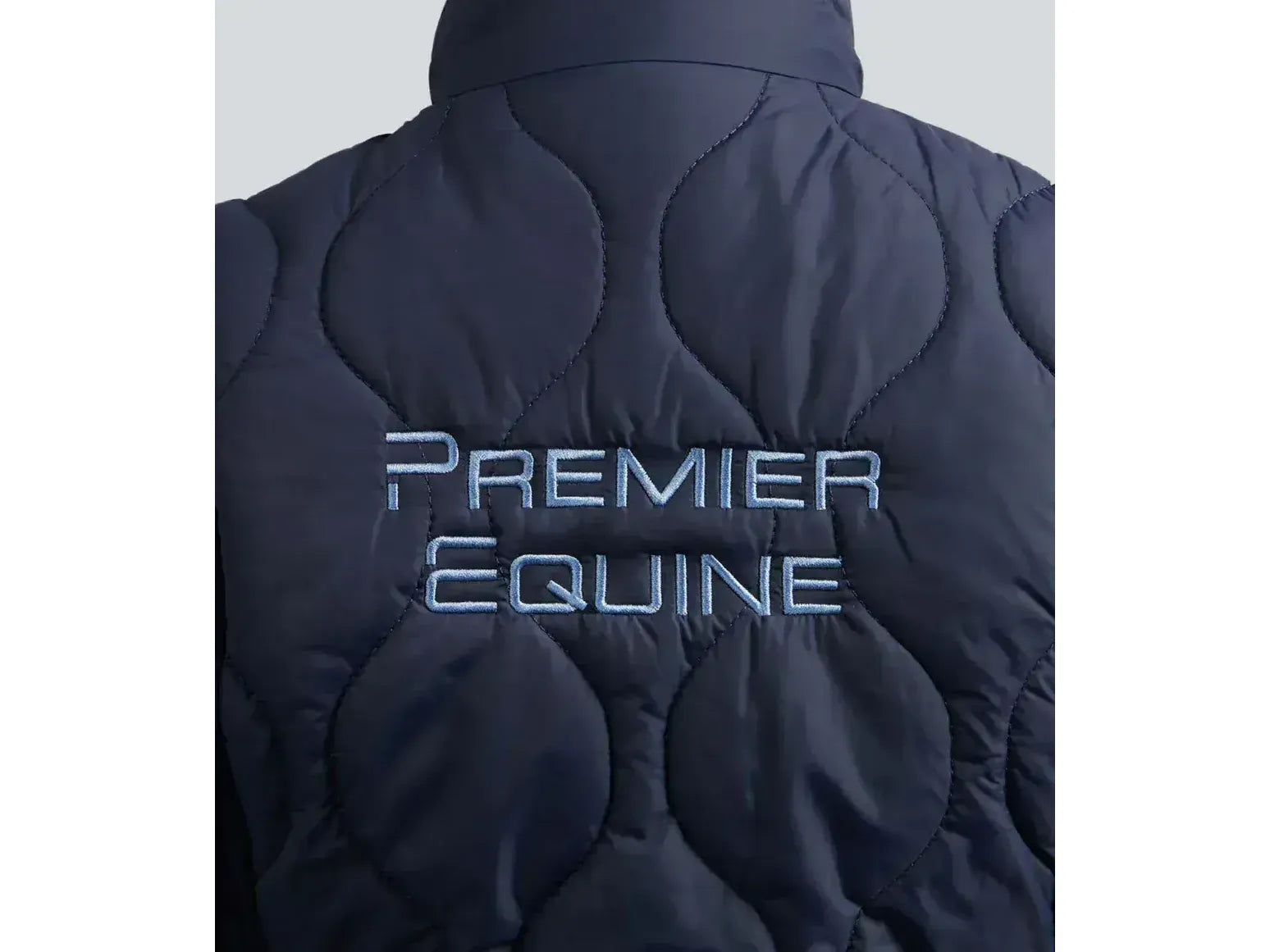 Campani Womens Quilted Riding Gilet Navy