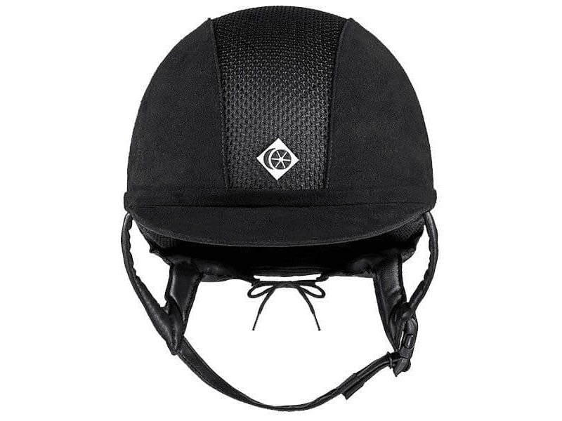 Charles Owen Ayr8 Plus Riding Helmet - Black/Silver