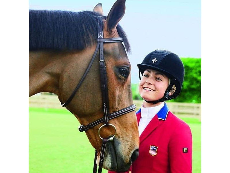 Charles Owen Ayr8 Plus Riding Helmet - Navy