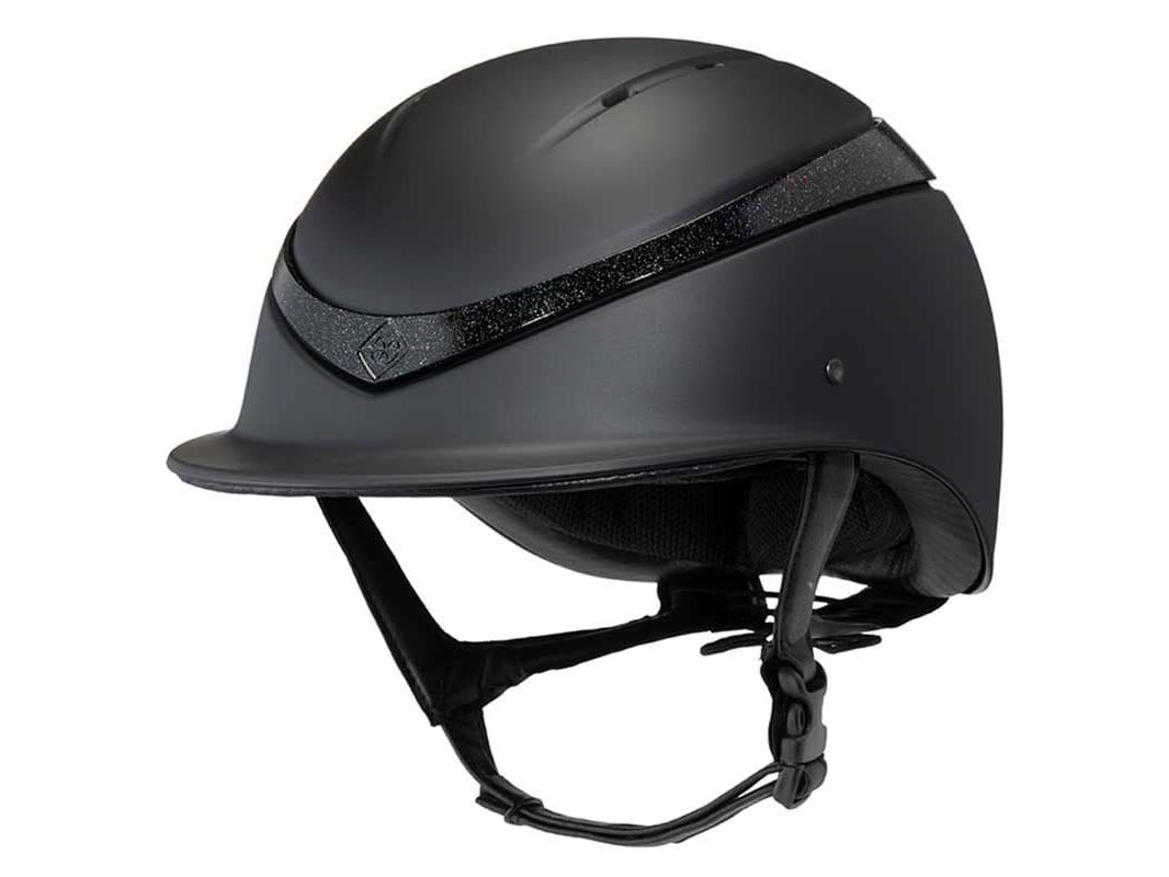 Charles Owen Esme Luna Riding Helmet - Black