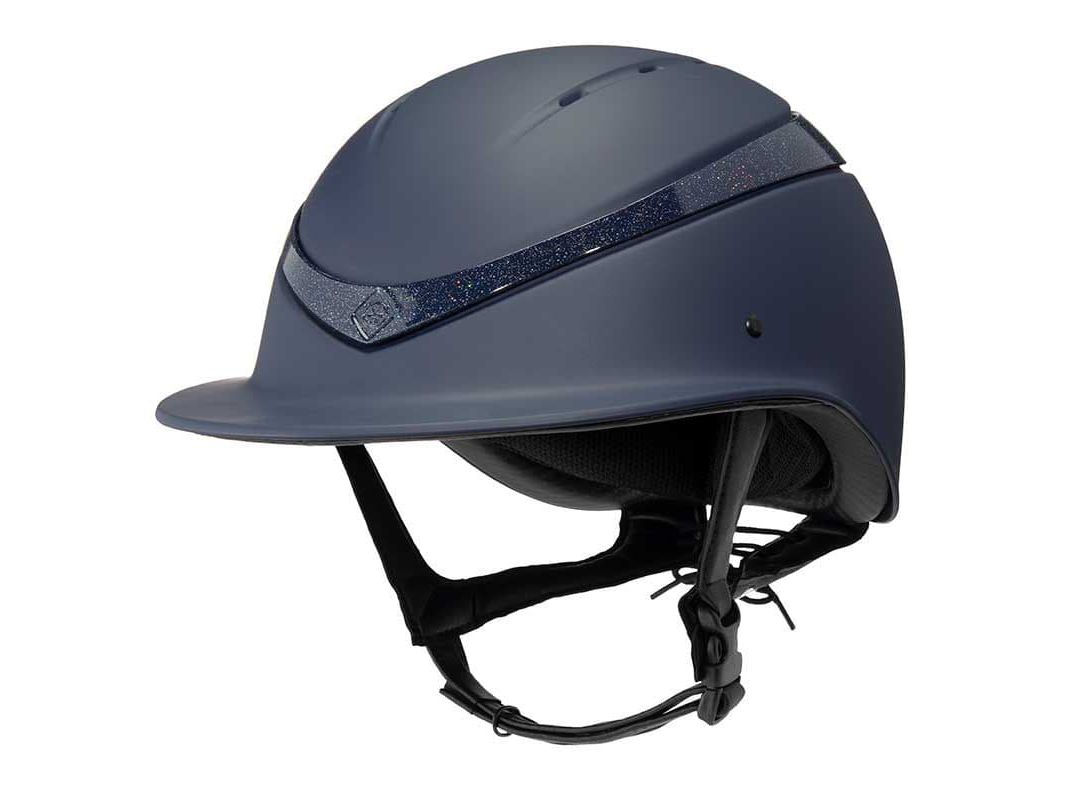 Charles Owen Esme Luna Wide Peak Riding Helmet - Midnight Navy