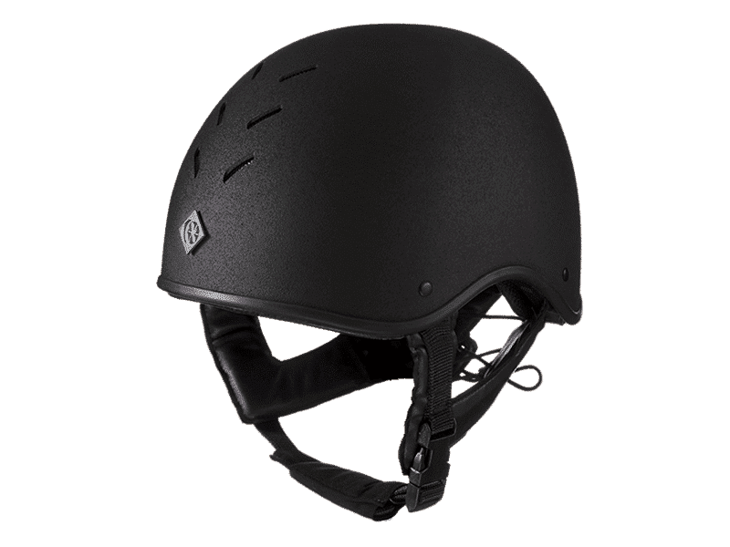 Charles Owen MS1 Pro Jockey Skull with MIPS - Black