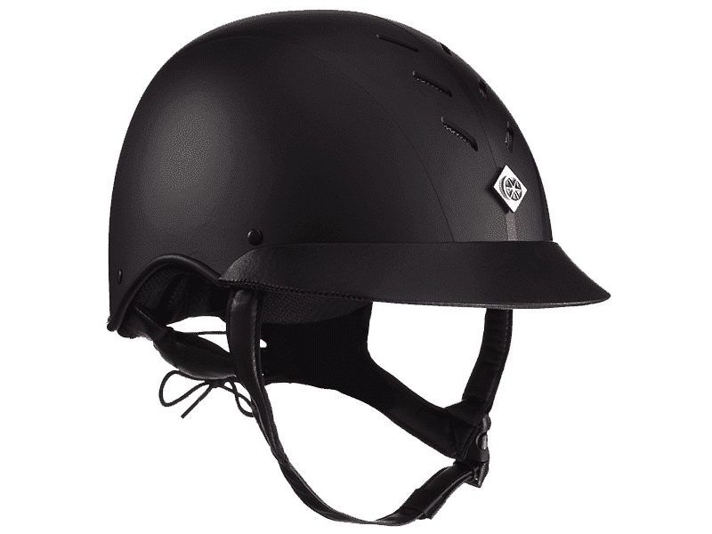 Charles Owen MyPS Riding Helmet with MIPS - Black