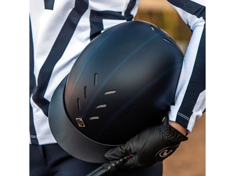 Charles Owen MyPS Riding Helmet with MIPS - Navy