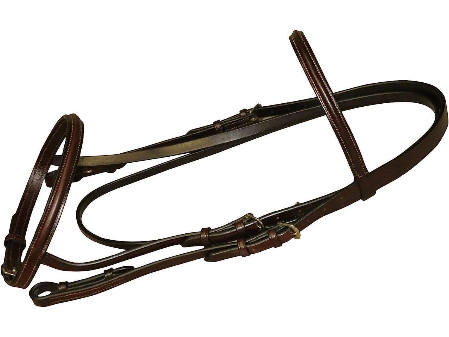 Collegiate Comfort Crown Padded Raised Cavesson Bridle