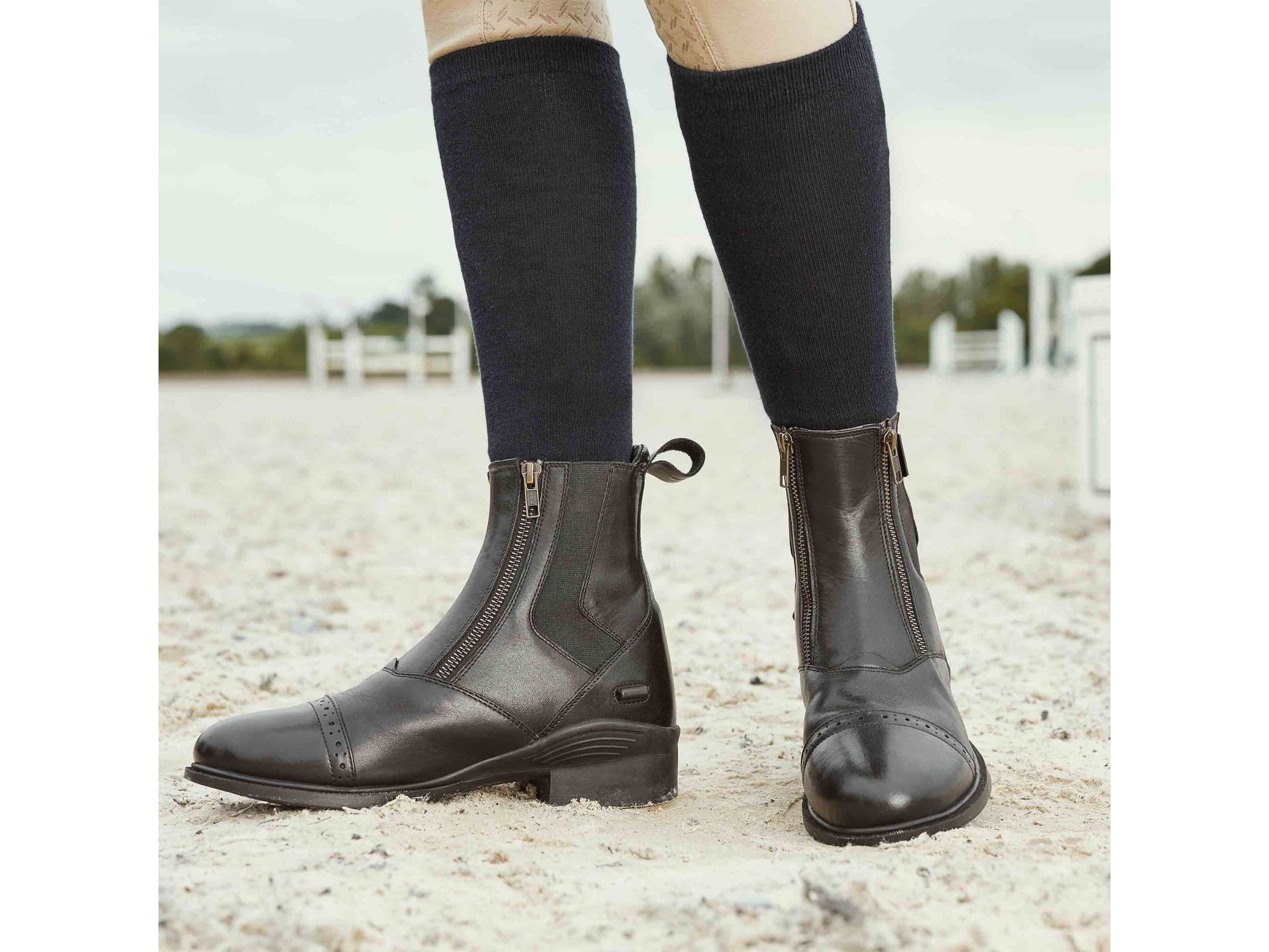 Dublin Evolution Double Zip Front Paddock Boots