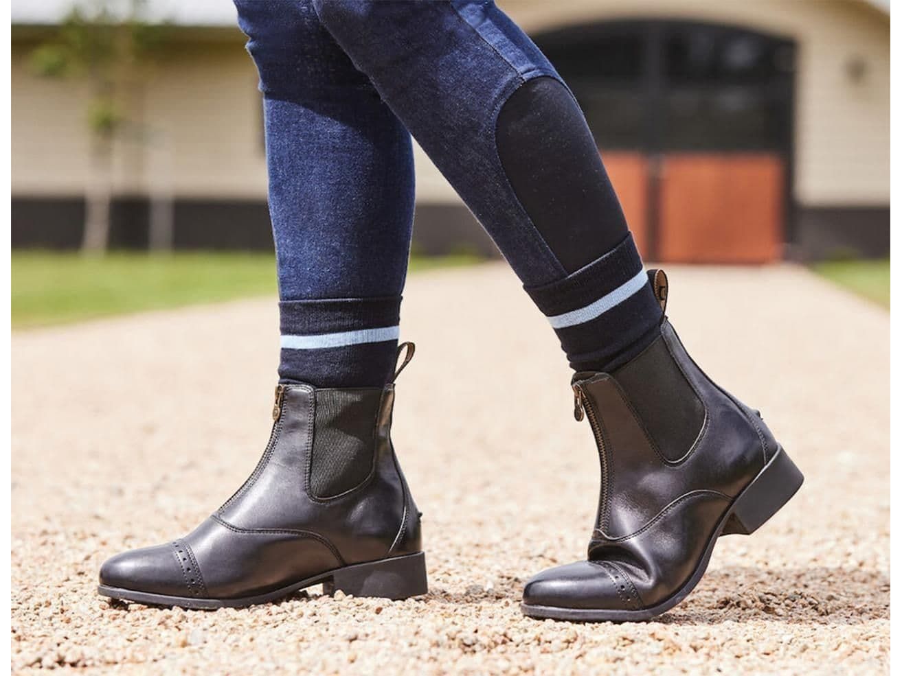 Dublin Foundation Zip Paddock Boots II For Childs