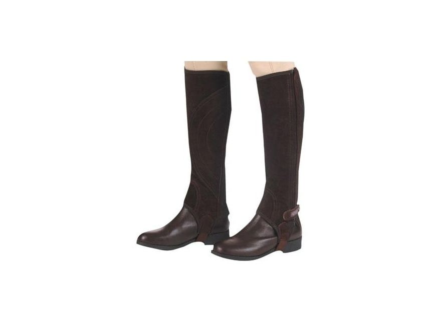 Dublin Original Fit Half Chaps Adults Medium Brown RRP £29.99