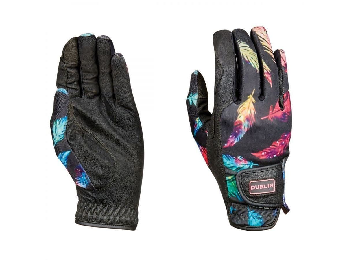 Dublin Print Riding Gloves