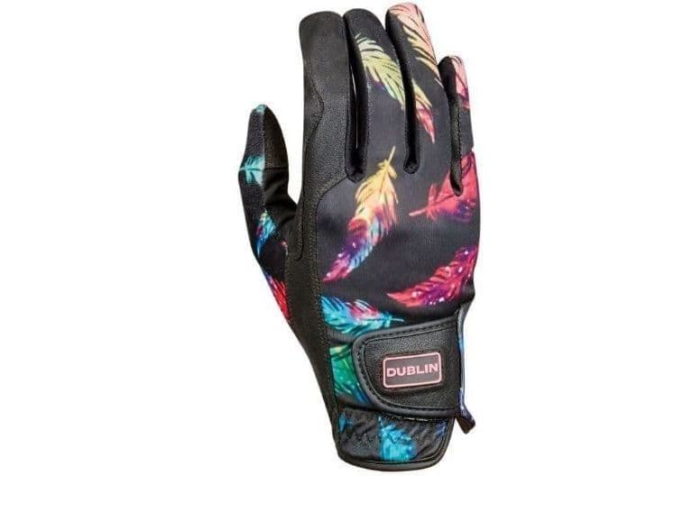 Dublin Print Riding Gloves