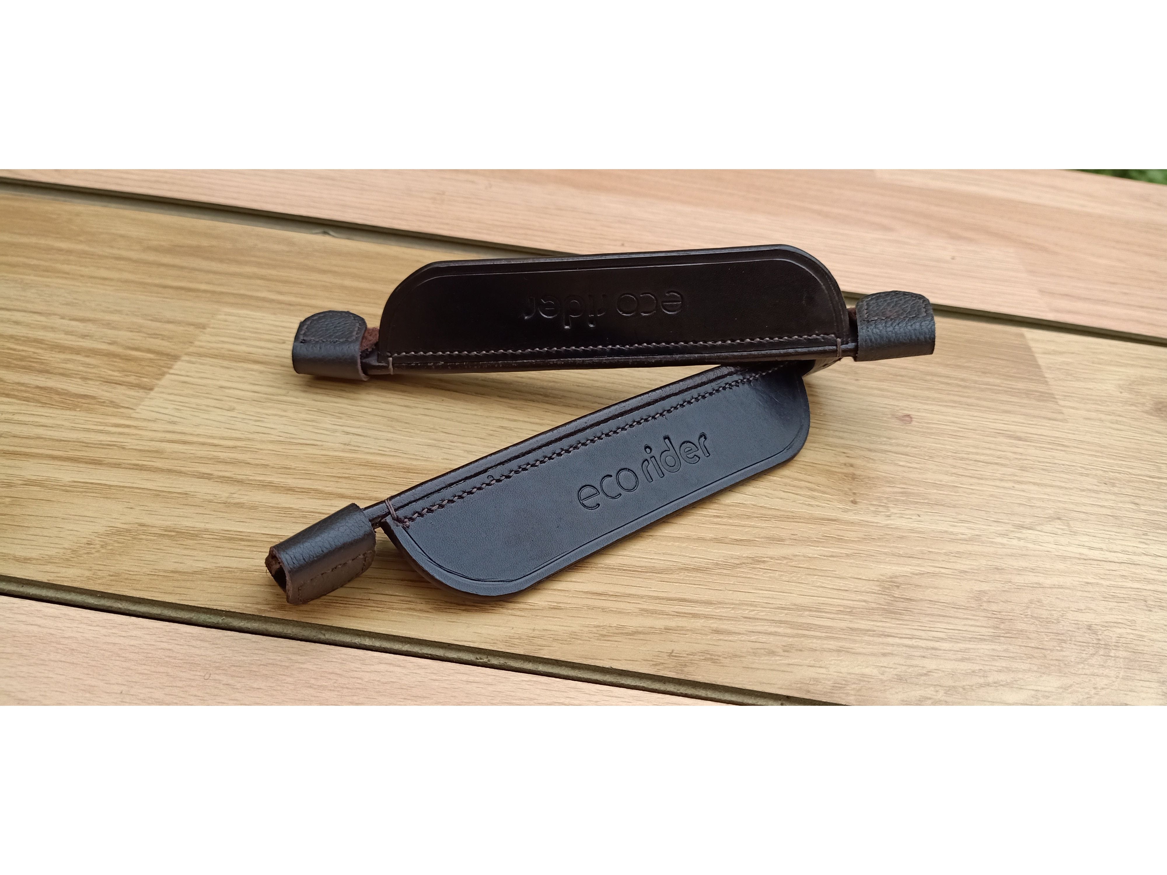 Leather Blinkers side view
