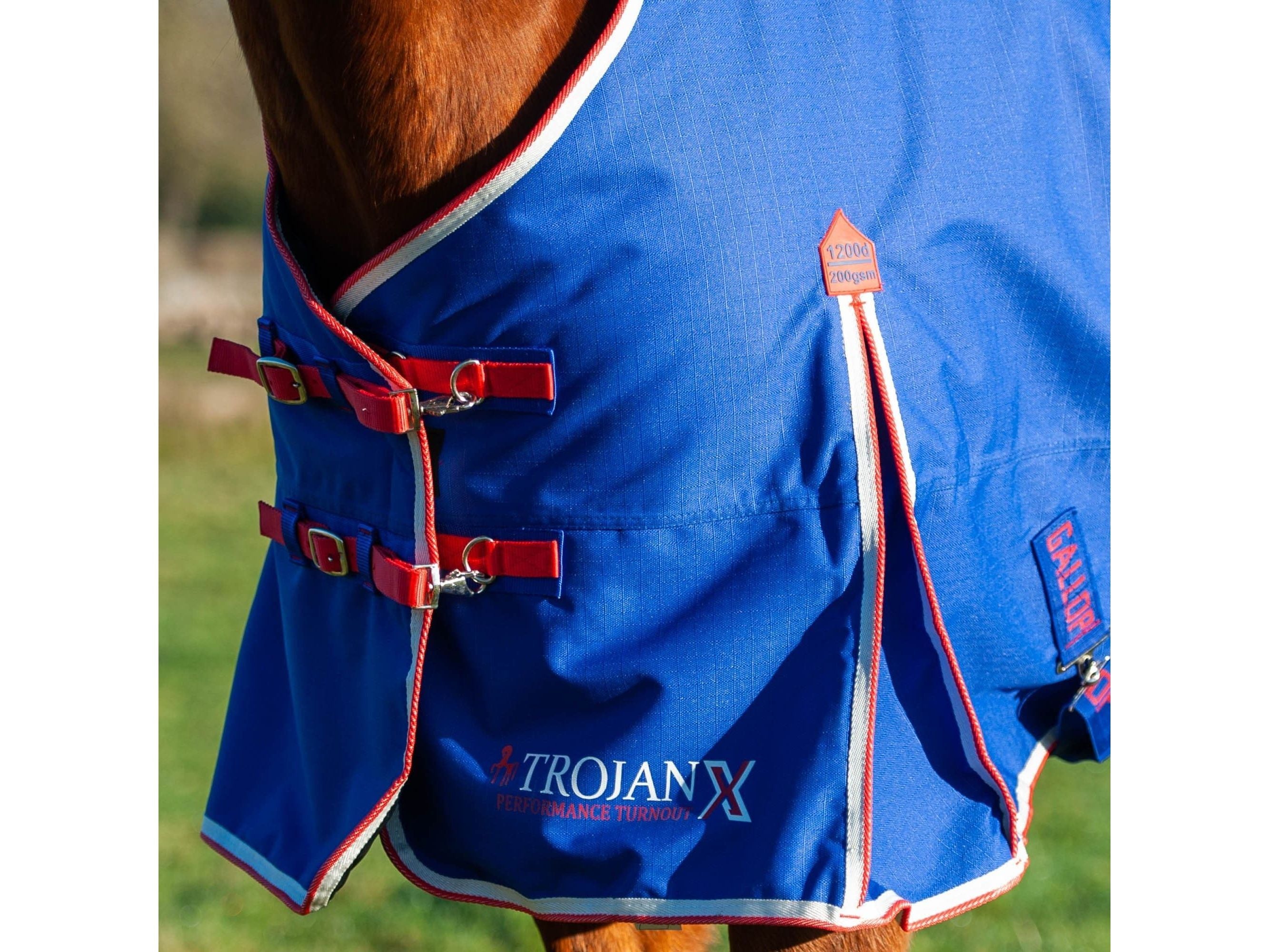 Gallop Trojan Xtra 200g Dual Turnout Rug & Neck Set RRP £76.50