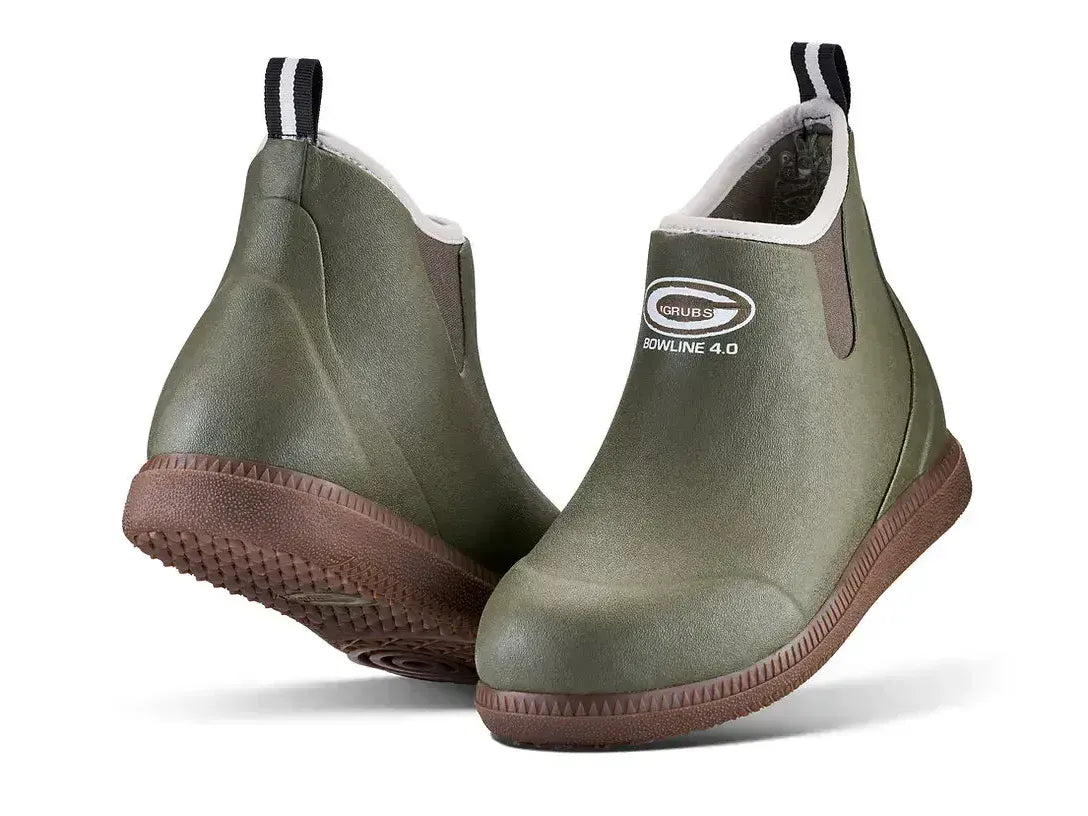 Grubs Bowline Insulated Waterproof Ankle Boots - Sage