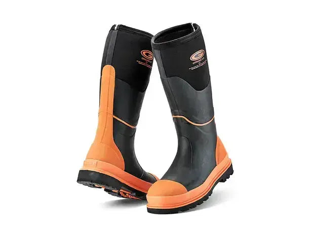 Grubs Ceramic Neoprene Non-Metallic Rubber Safety Wellington 5.0 S5 Boots - Black
