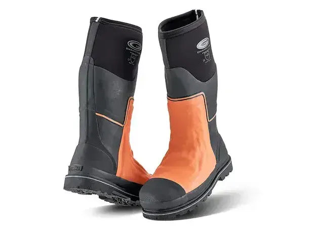 Grubs Chainamic Safety Non-Metallic Black Boots