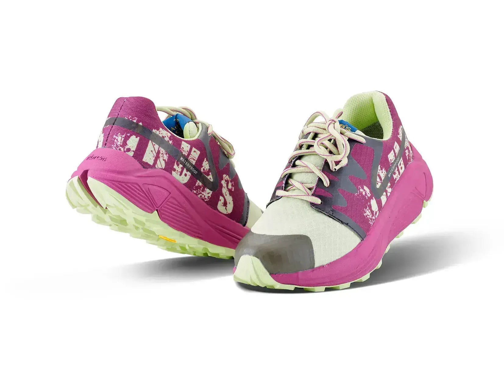 Grubs Discover Fusrchia & Mint Green Boot