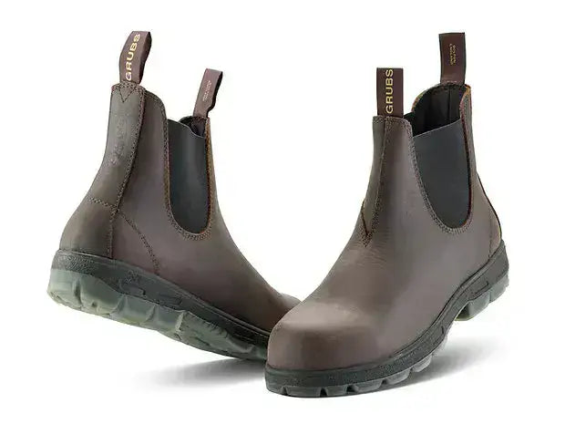 Grubs Fury Safety Mahogany Boot