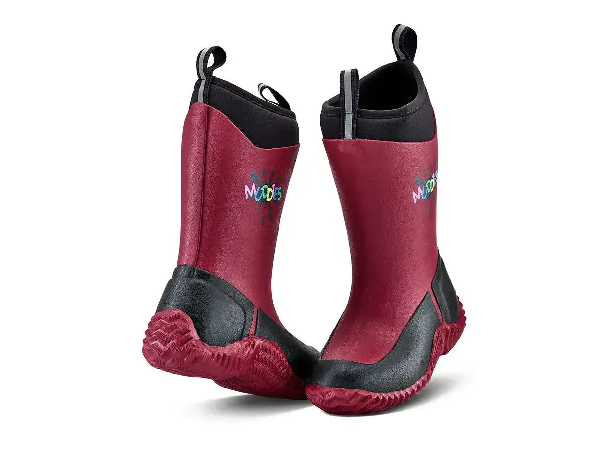 Grubs Muddies ICICLE Neoprene Ankle 5.0 Kids Tawny Red Boots