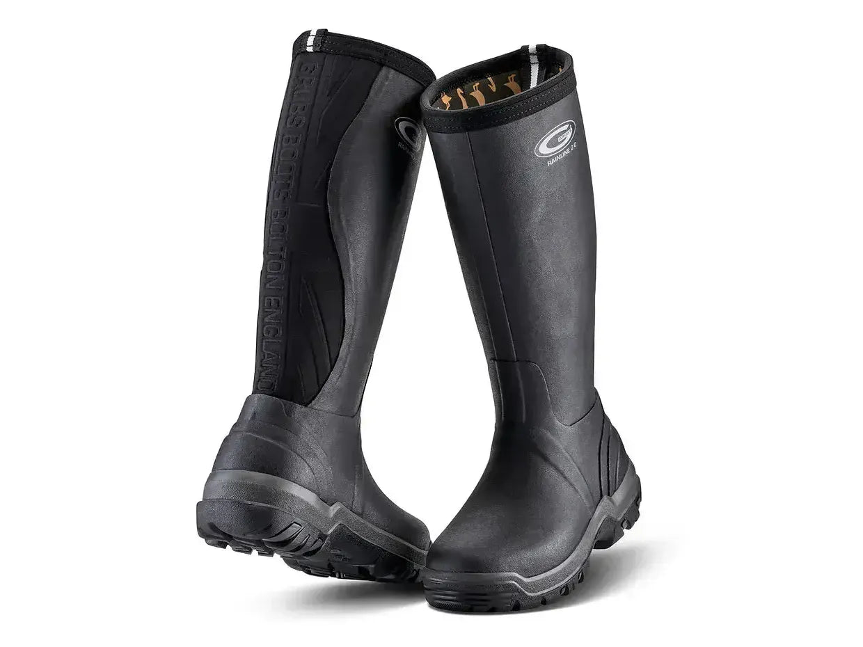 Grubs Rainline 2.0 Black Boots