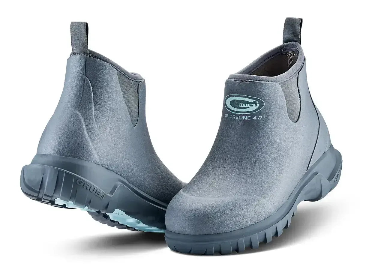 Grubs Shoreline Waterpoof Ankle Stormy Grey Boots