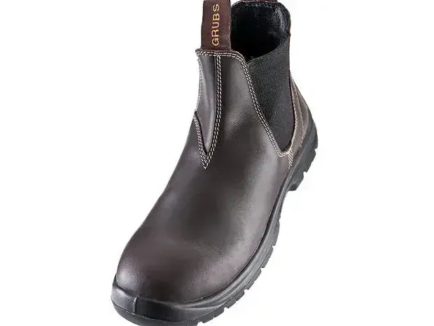 Grubs Tempest Leather Mahogany Ankle Boots