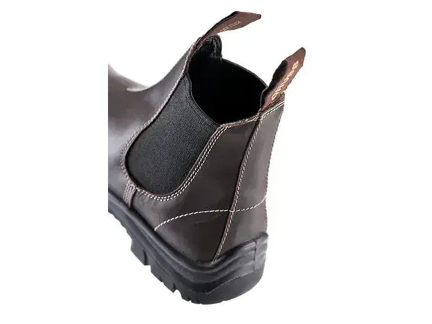 Grubs Tempest Leather Mahogany Ankle Boots