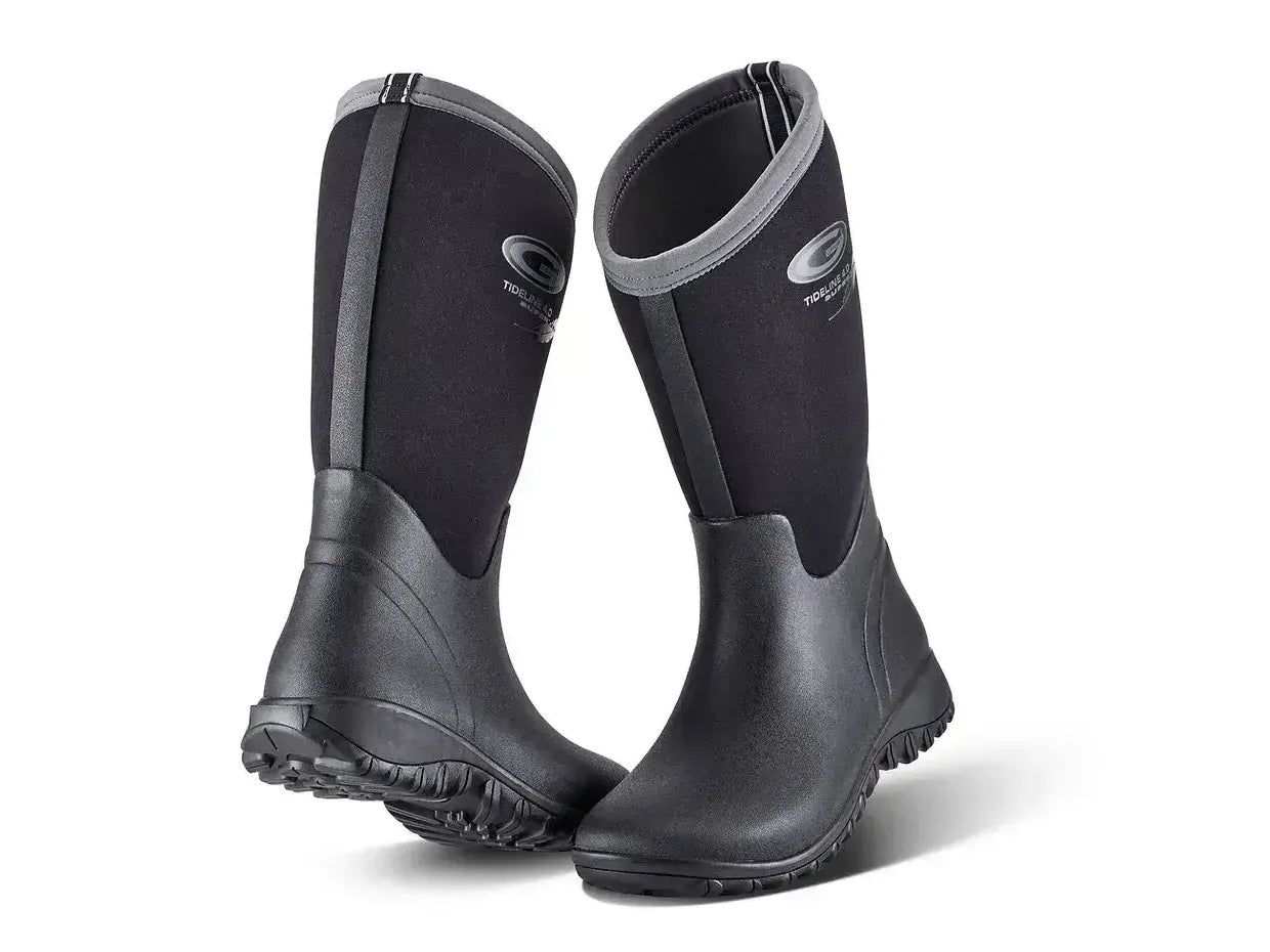 Grubs Tideline Wellington Balck Boots