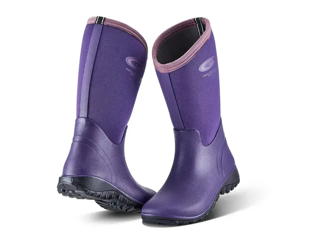 Grubs Tideline Wellington Plum Original Boot