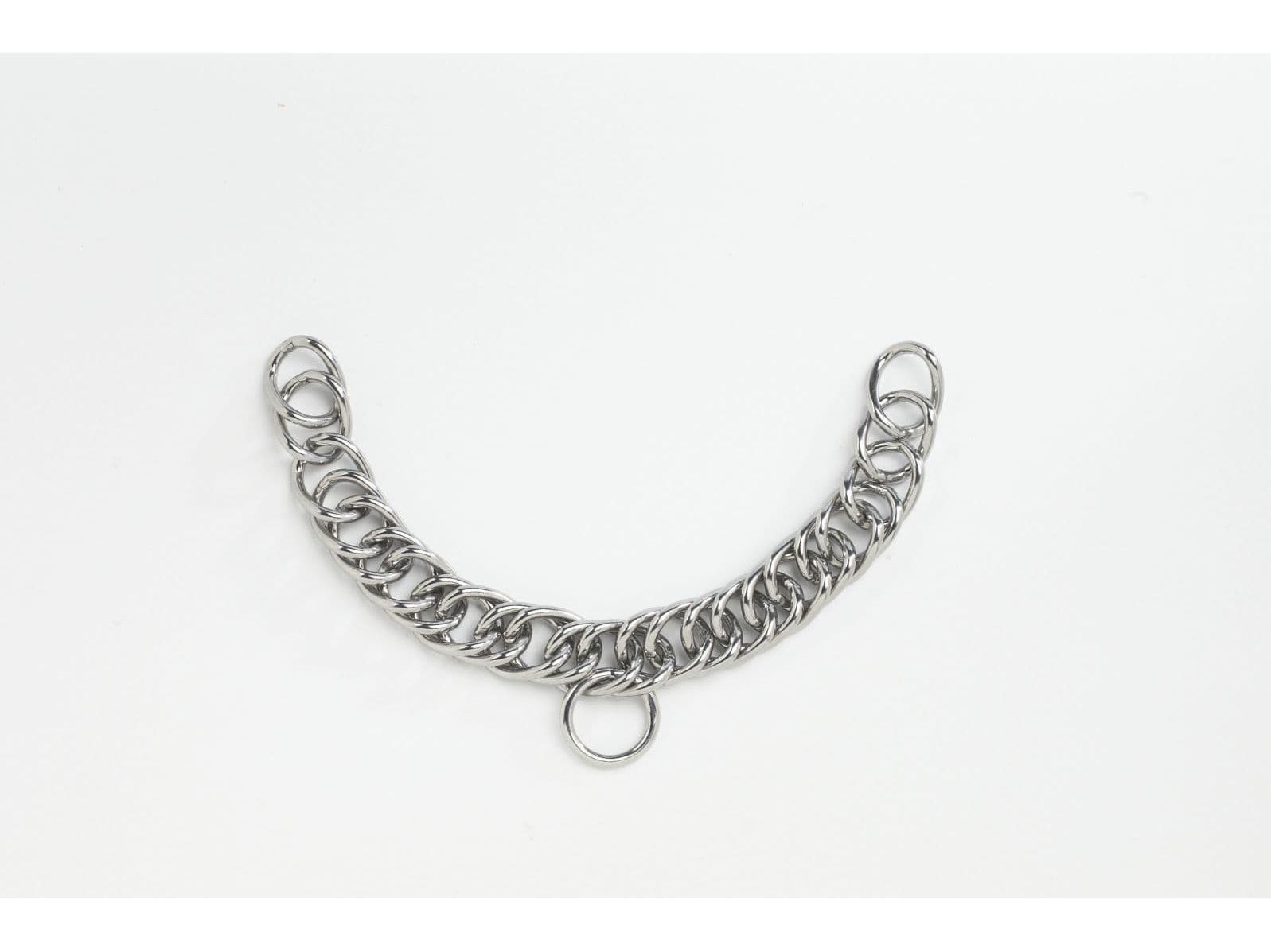Heavy S.S. Double Link Curb Chain horse bit
