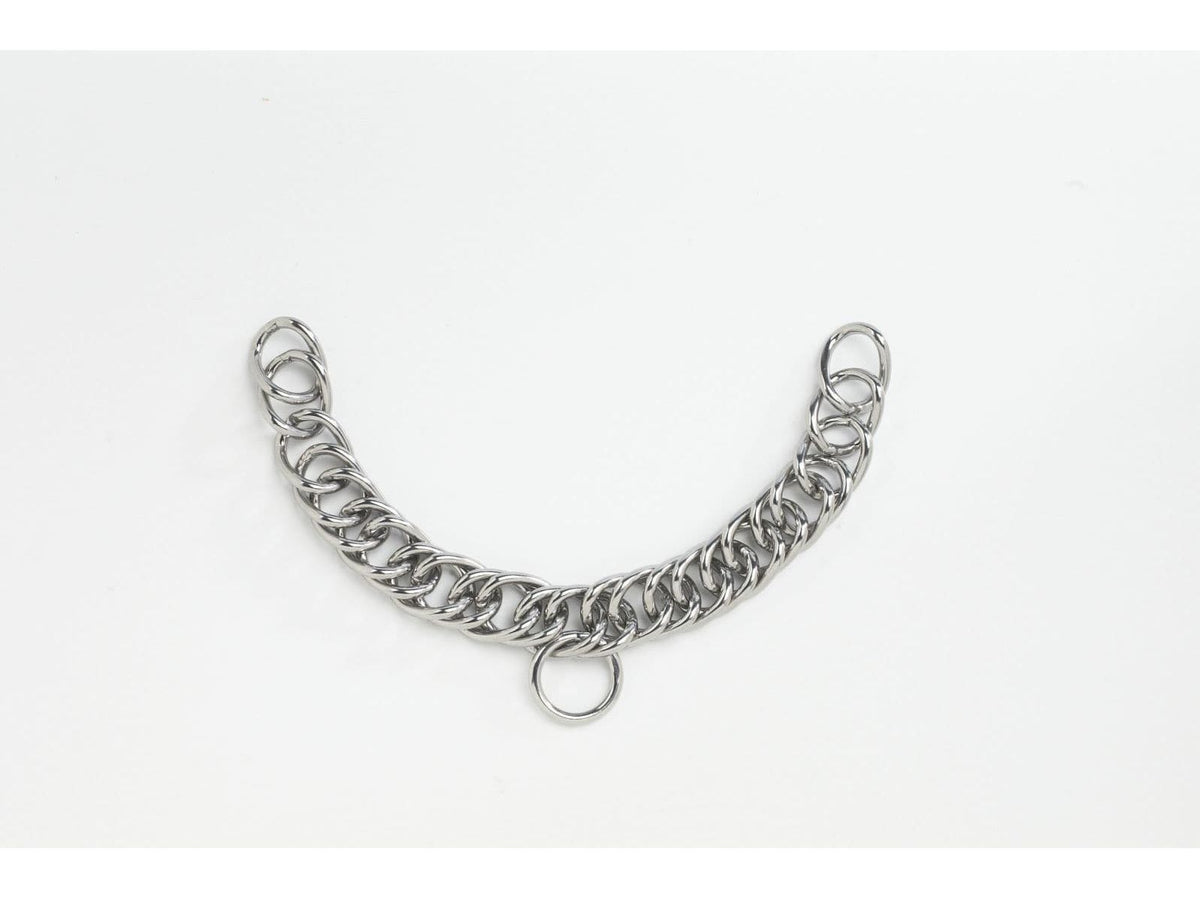 Heavy S.S. Double Link Curb Chain horse bit