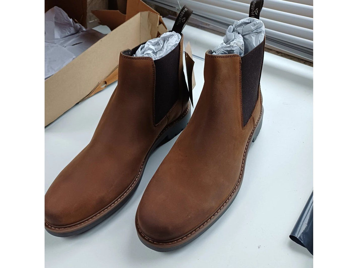 Hoggs of Fife Banff Dealer Boots Walnut Leather RRP£85 - EU45 RRP£85