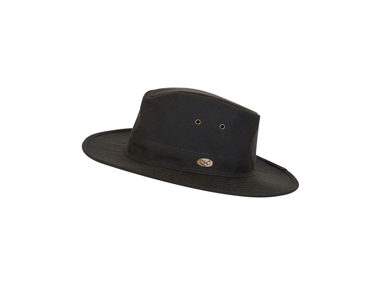 Hoggs of Fife Caledonia Antique Olive Waxed Hat RRP £37.95