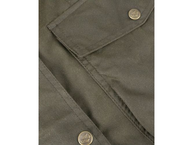 Hoggs Of Fife Caledonia Ladies Wax Jacket 2XL (18-20) Antique Olive RRP £149.95