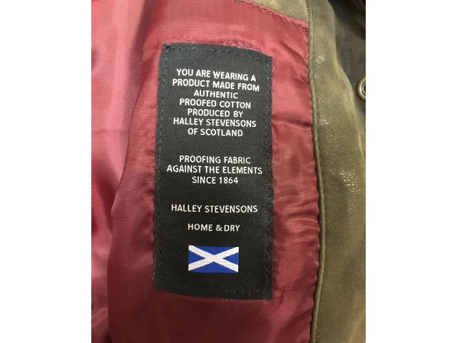 Hoggs Of Fife Caledonia Ladies Wax Jacket 2XL (18-20) Antique Olive RRP £149.95