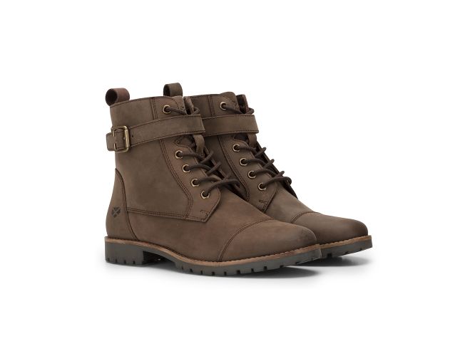 Hoggs of Fife Ladies Bridle Buckle Boots Leather Women's Country Lace Boots UK8 RRP £54.95