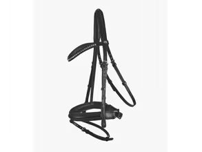 Premier Equine Bellissima Crank Bridle with Diamante Browband Cob Black RRP £112.96
