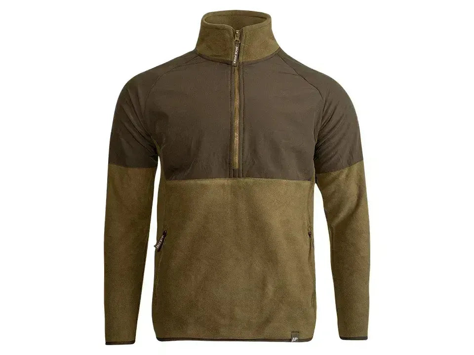 Jack Pyke Bleasdale Half Zip Fleece Top Dark Mustard