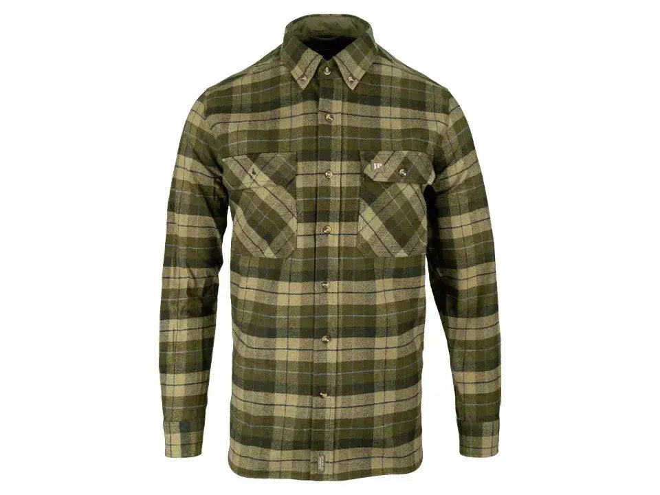 Jack Pyke Bleasdale Heavy Flannel Shirt Green