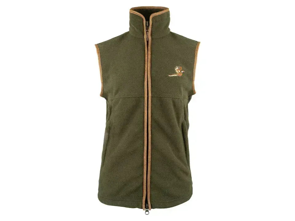 Jack Pyke Countryman Fleece Gilet Pheasant Dark Olive