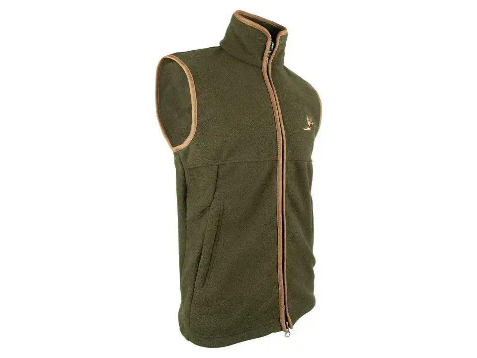 Jack Pyke Countryman Fleece Gilet Pheasant Dark Olive