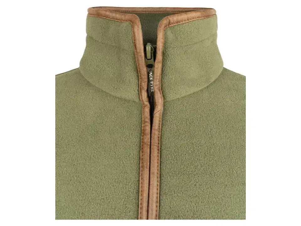 Jack Pyke Countryman Fleece Jacket Light Olive