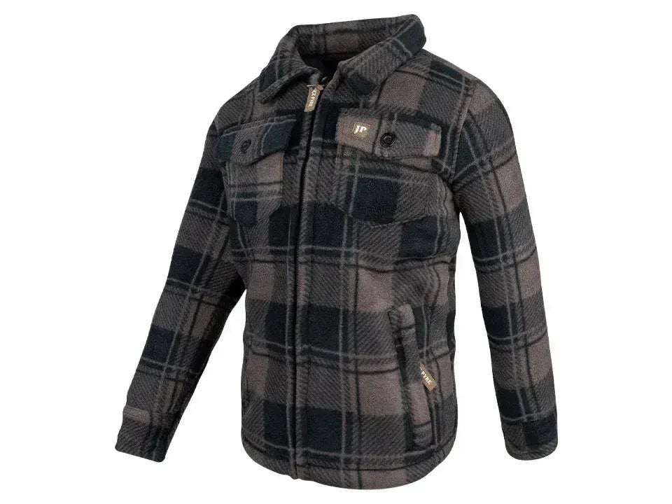 Jack Pyke Junior Tundra Shirt Brown Check