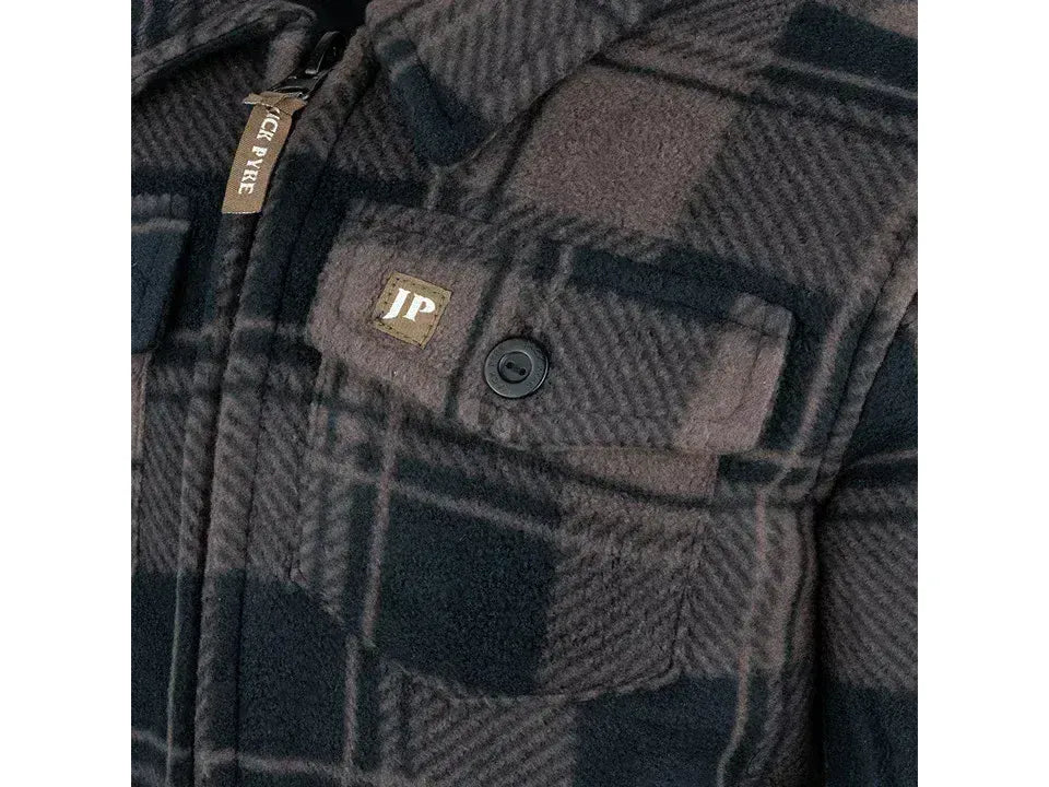 Jack Pyke Junior Tundra Shirt Brown Check