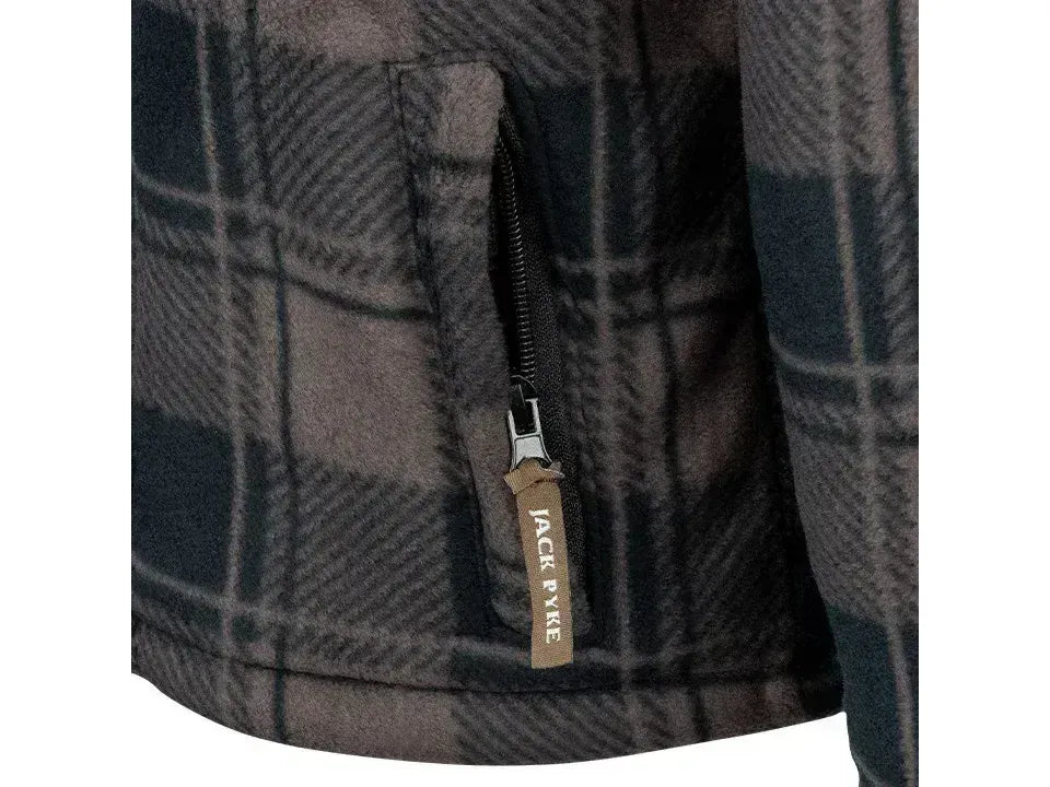 Jack Pyke Junior Tundra Shirt Brown Check