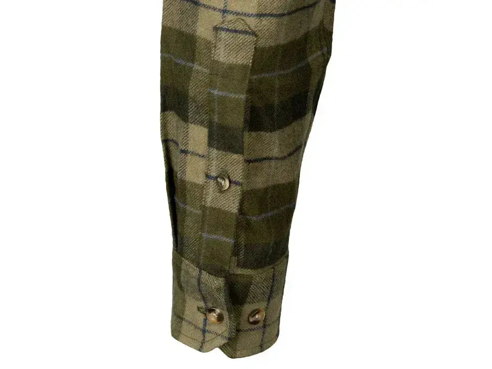 Jack Pyke Ladies Bleasdale Heavy Flannel Shirt Green