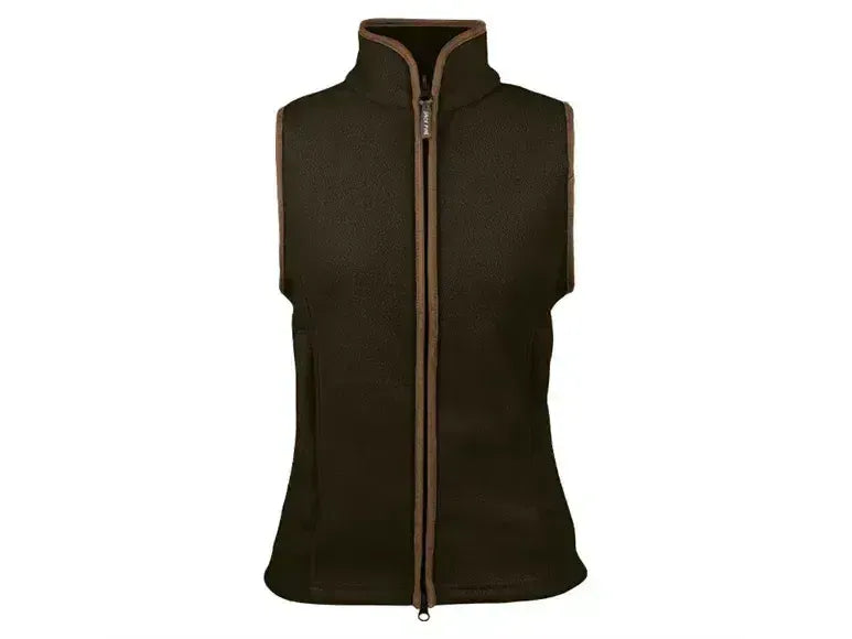 Jack Pyke Ladies Countryman Fleece Gilet Dark Olive