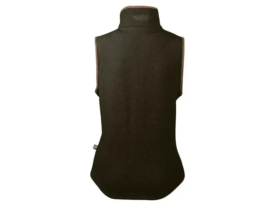 Jack Pyke Ladies Countryman Fleece Gilet Dark Olive