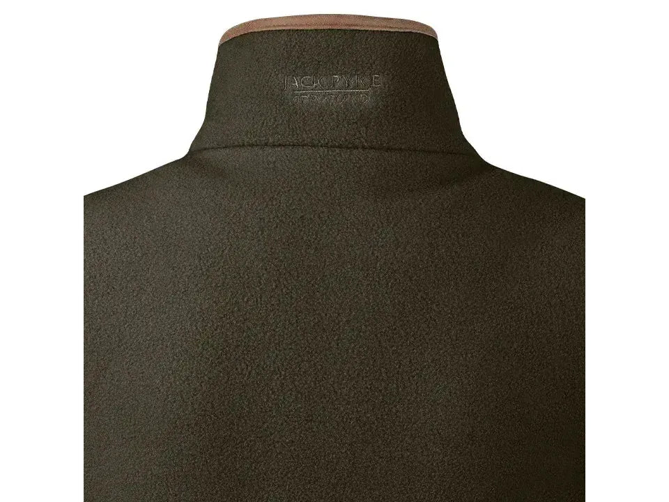 Jack Pyke Ladies Countryman Fleece Gilet Dark Olive