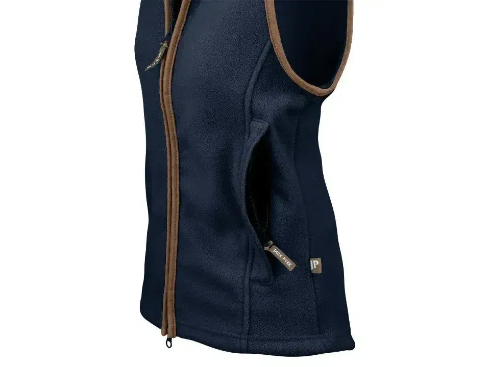 Jack Pyke Ladies Countryman Fleece Gilet Navy