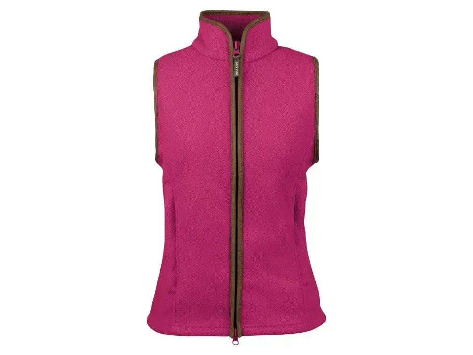 Jack Pyke Ladies Countryman Fleece Gilet Roselle
